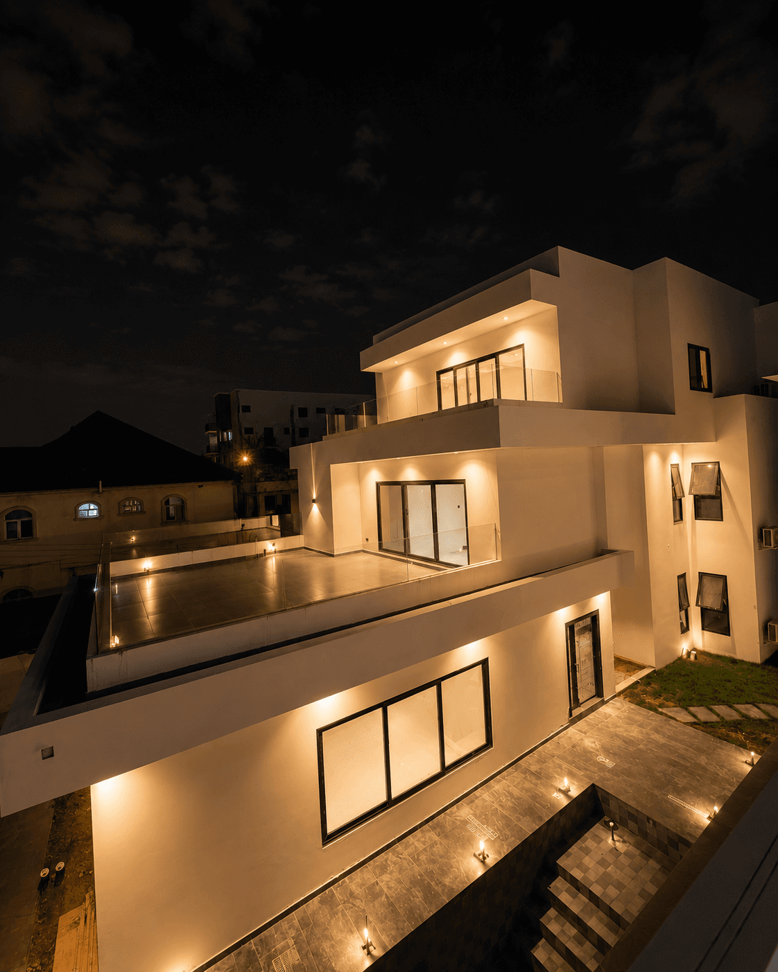 4 Bedroom House with boys quarters and pool for sale at East Legon