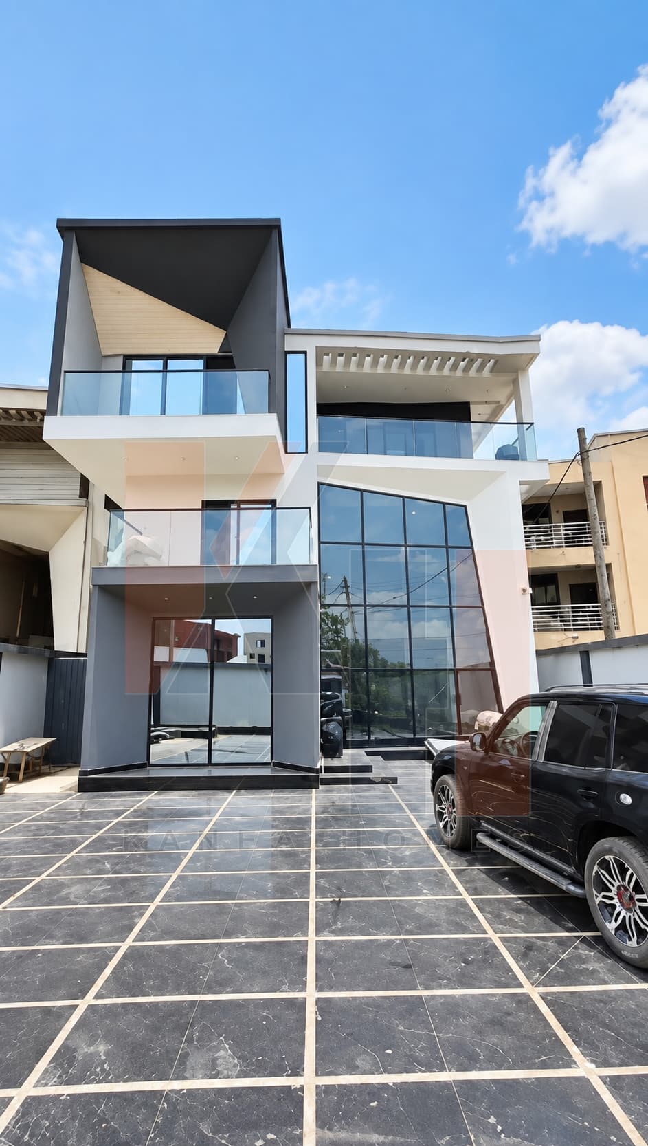 Sleek 4/5 bedroom house with boy's quarter and a pool for sale at Haat